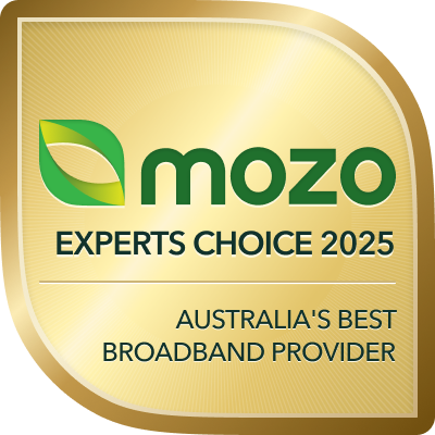 2025 Mozo Award for Australia's Best Broadand Provider
