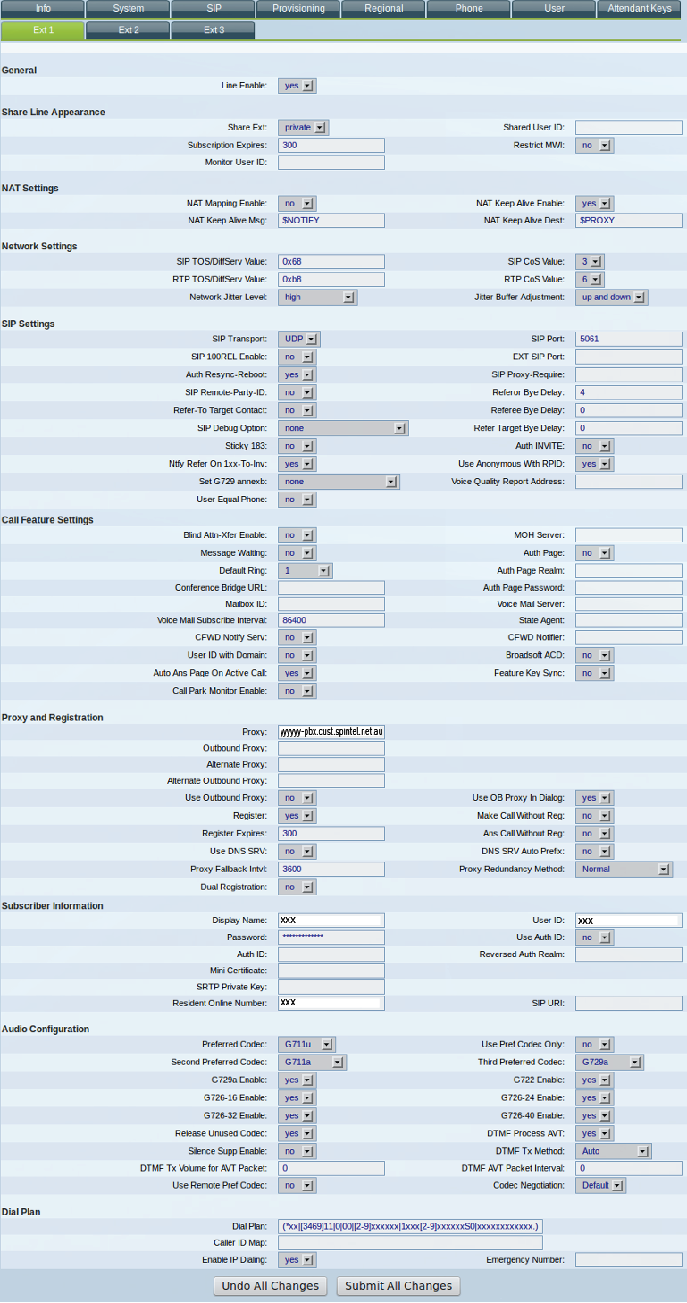 VoIP Configuration Guide - Cisco-spa303