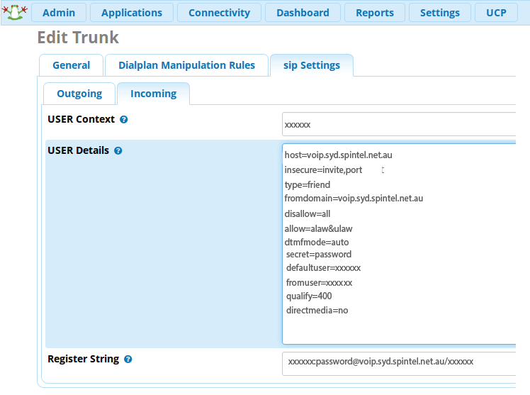 How To Setup FreePBX SIP Trunk Configuration For Voipfone SIP